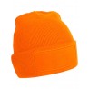 Winter hat - mod. B445:Orange, 100% acrylic, One Size
